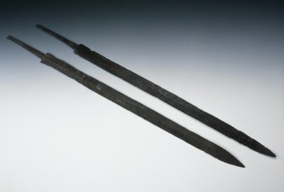 Spade ausiliarie o spathae, dal sito romano di Newstead, Melrose, 80-100 d.C. da Roman